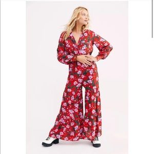 Free People Sleeping in the Garden Jumpsuit